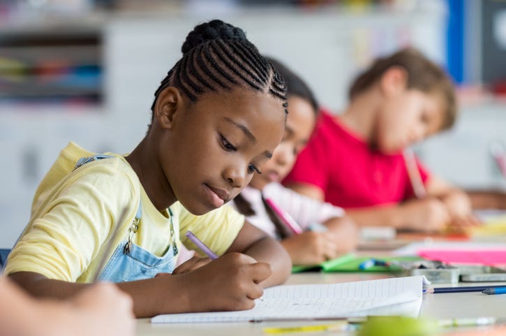 children at school