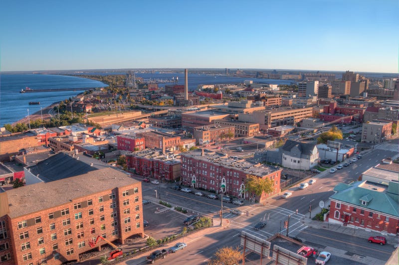 Downtown Duluth.