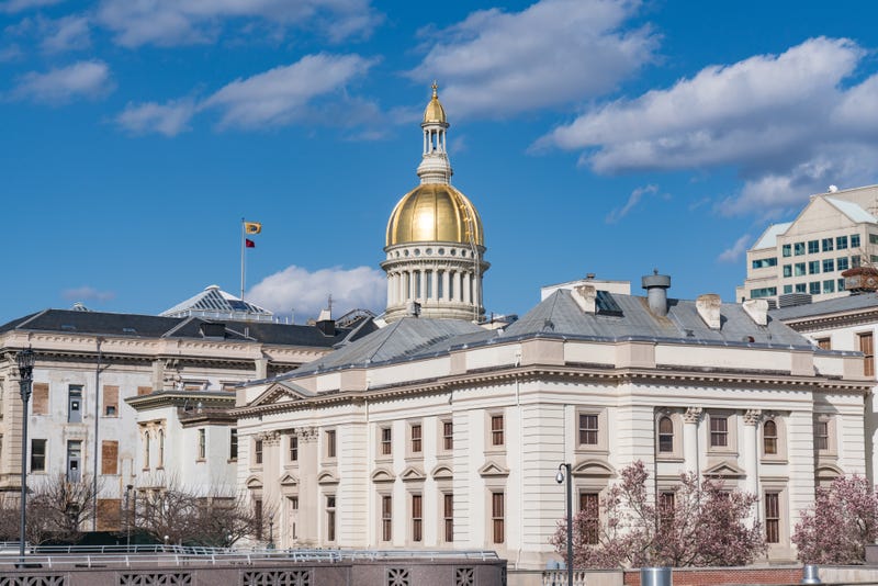 The New Jersey Capitol Building in Trenton.