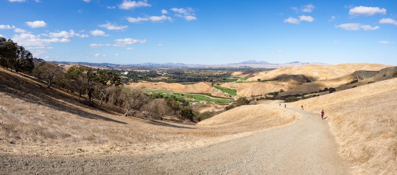 Livermore as seen from East Shore Trail, Del Valle Regional Park East Bay Regional Parks District, Livermore, California.