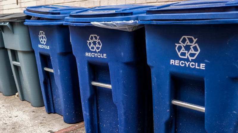 Recycling bins