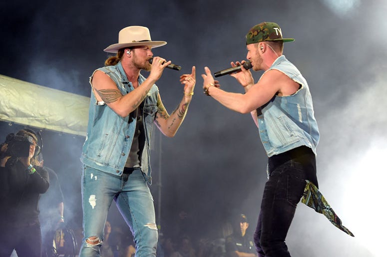 Brian Kelley and Tyler Hubbard of Florida Georgia Line