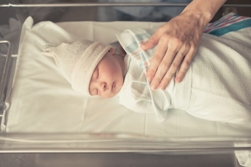 Newborn in hospital