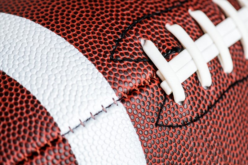 Football closeup.