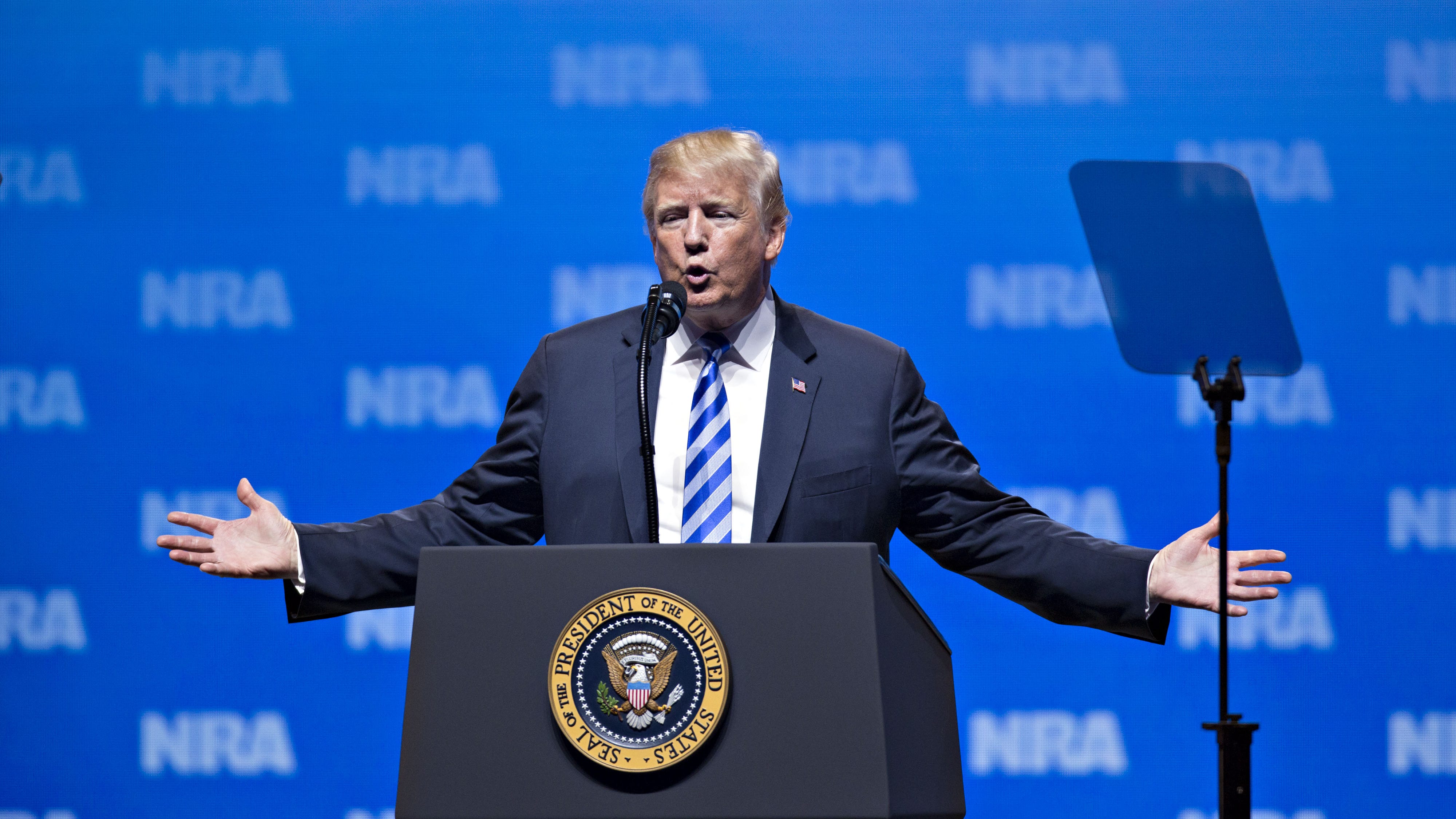 Trump: I will still attend NRA meeting in Texas Friday to 'deliver an important address'