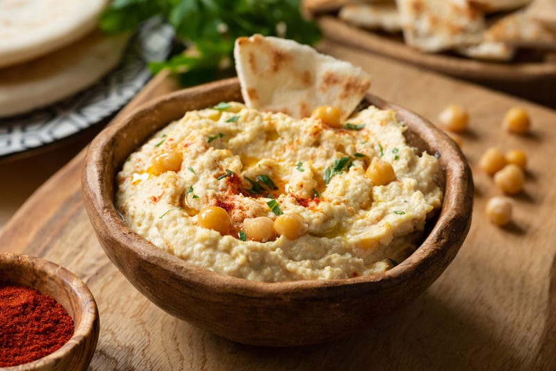 Hummus and pita