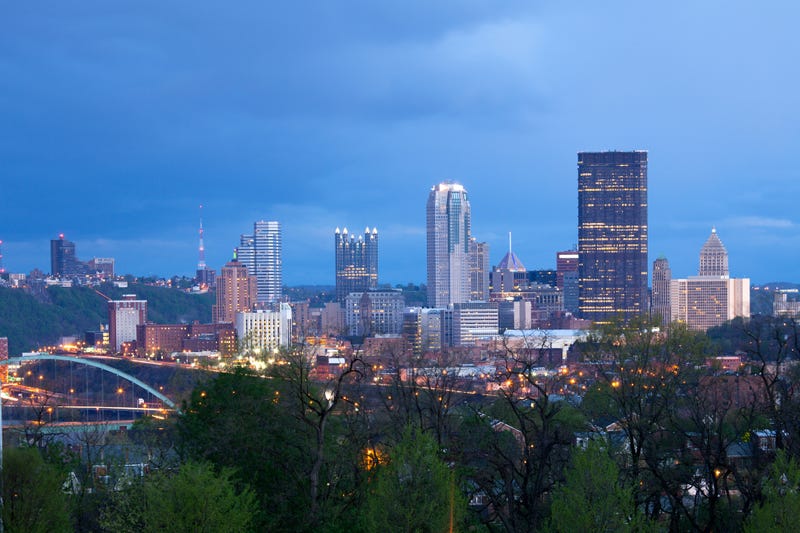 A view of Downtown Pittsburgh