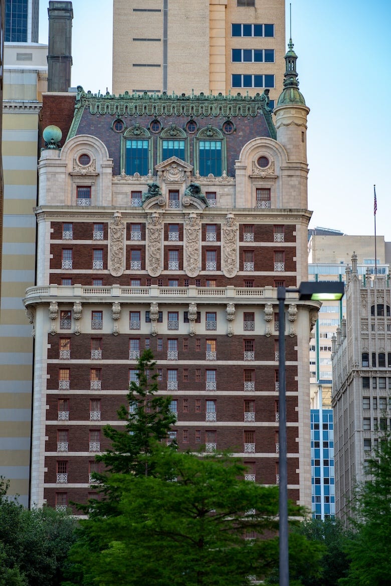 The Adolphus Hotel in Dallas