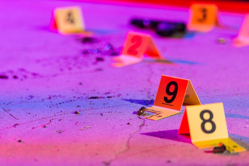 Crime scene markers