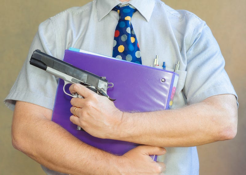 Teacher with a gun