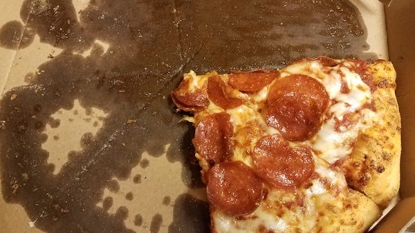 Pizza-loving car burglar arrested after leaving trail of marinara sauce at the crime scene