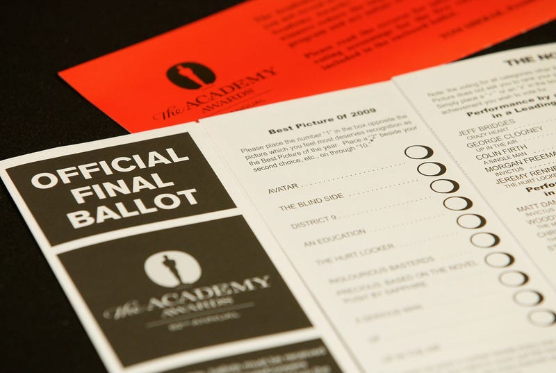 Print out some official Oscar ballots