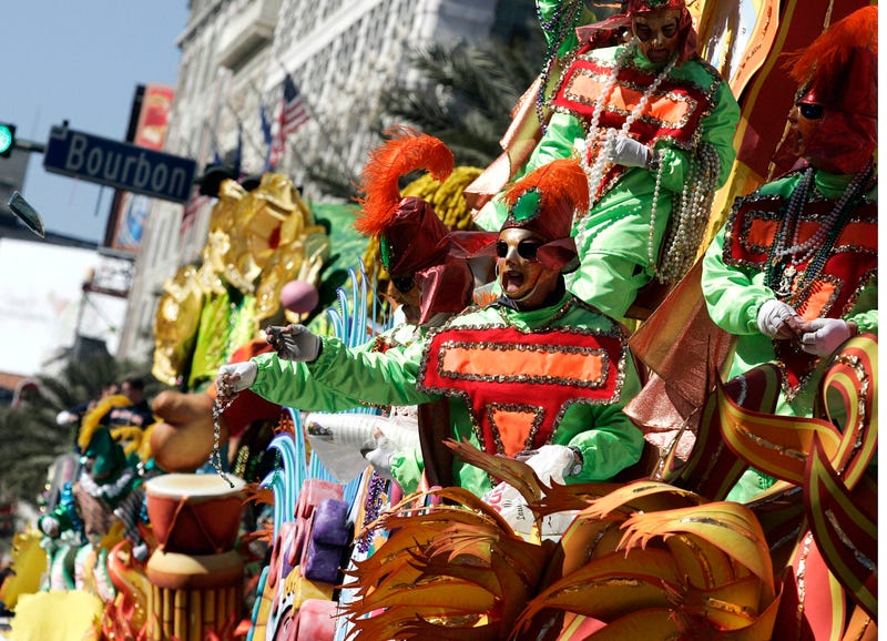 Getty Images Mardi Gras in New Orleans