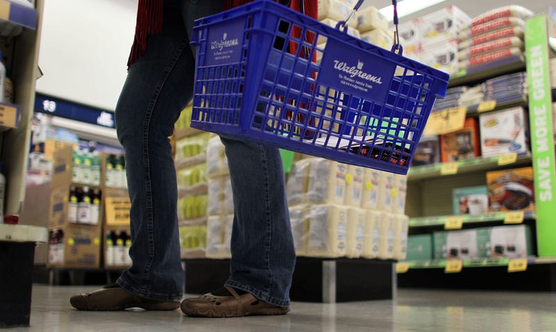 Melanie Boling shops at a Walgreens store on February 17, 2010 in Homestead, Florida.