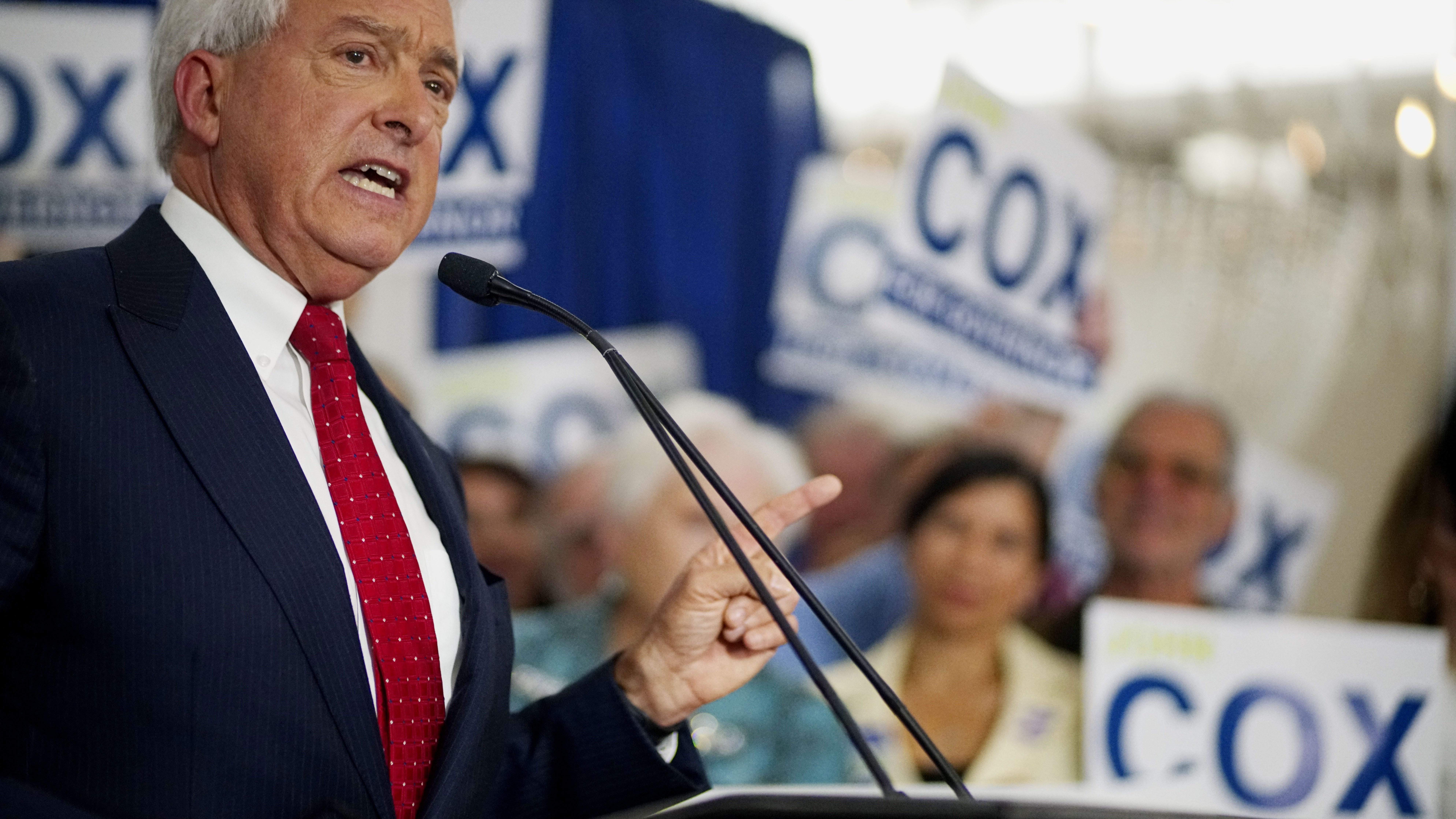 Cox aims for second shot to be California's governor
