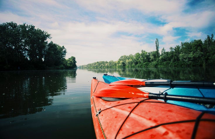kayaking