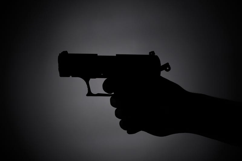 A suspect running from police Thursday evening was shot after he stopped on a porch and the homeowner open fired.