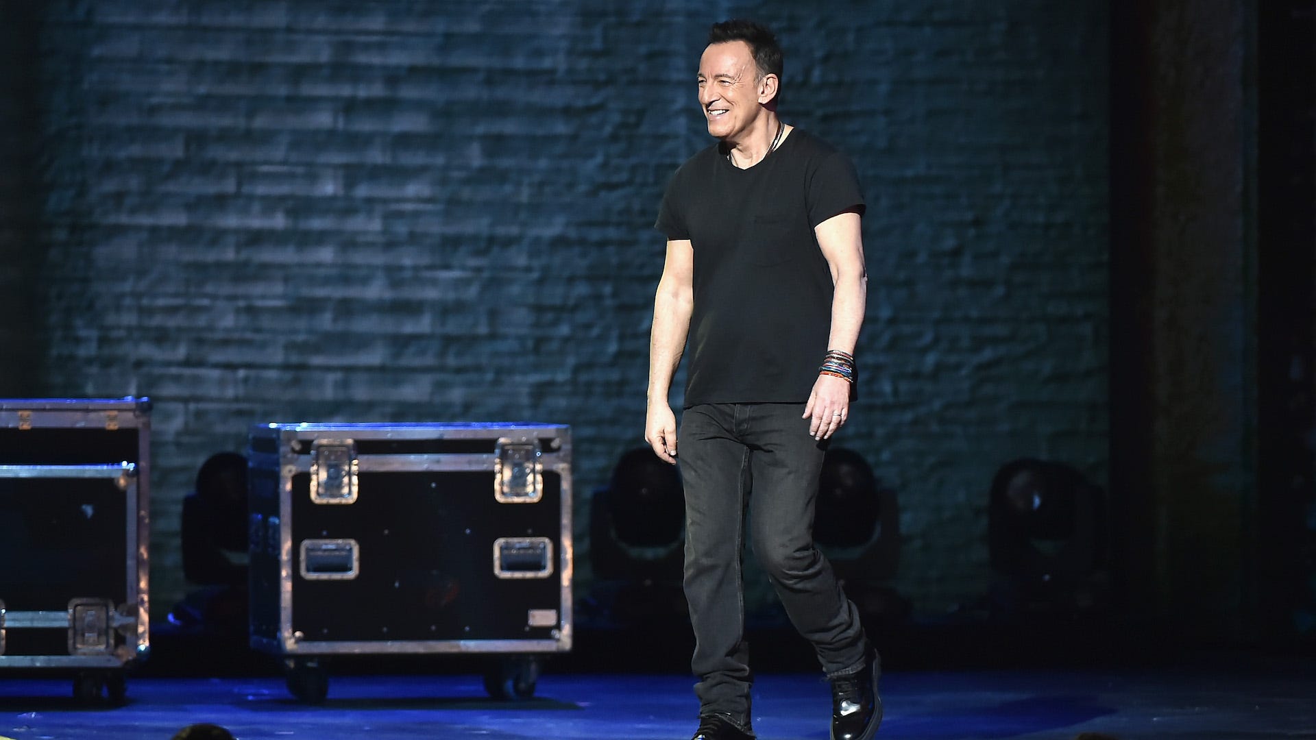 Bruce Springsteen's first show back on Broadway brings protestors, DWI jokes