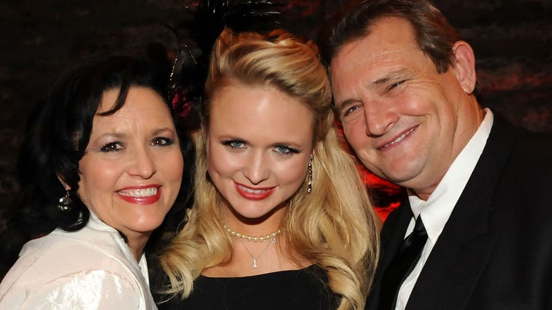 Miranda Lambert and her parents