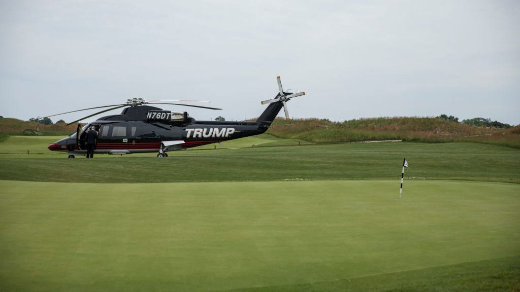 'So unfair': Trump takes swing at de Blasio for canceling Bronx golf course contract
