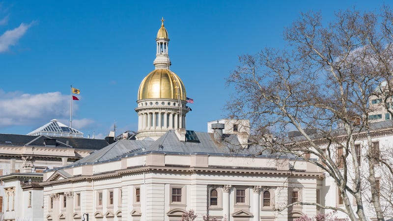 The New Jersey State Capitol.