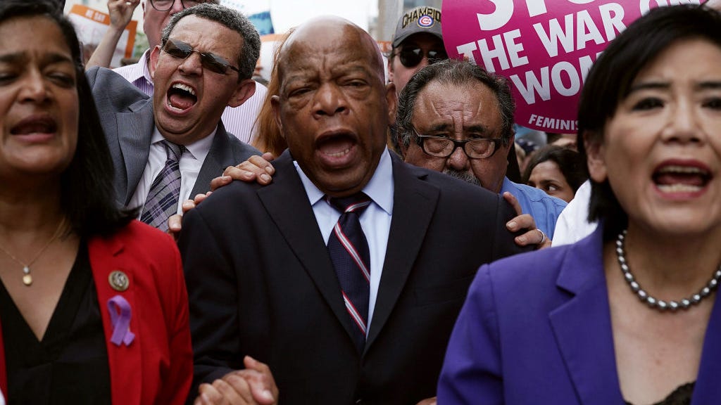 Former US Rep. John Lewis to get a stamp honoring his work for racial justice