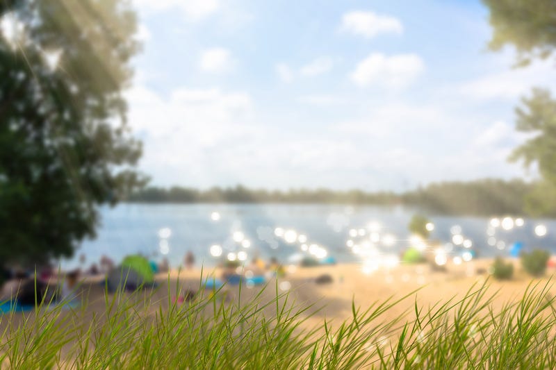 summer day at the beach