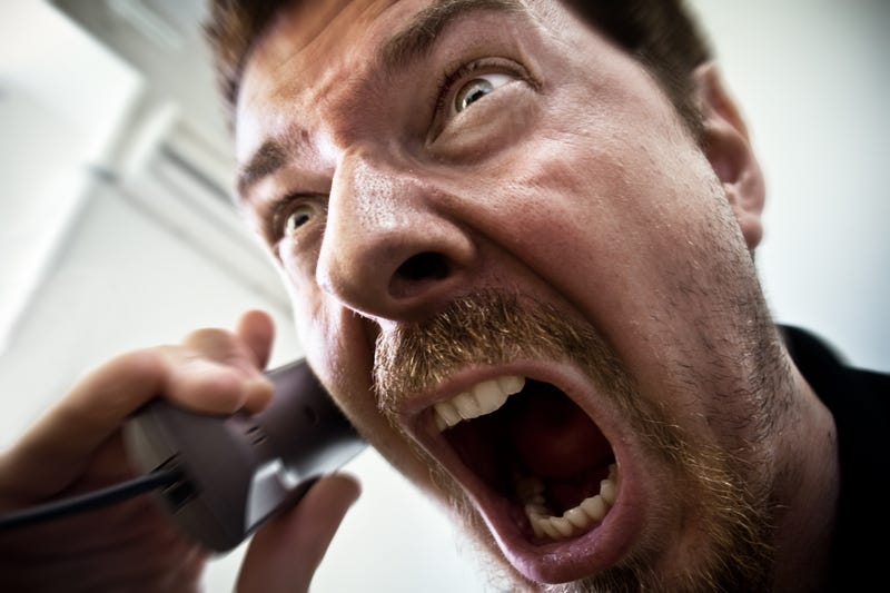 Angry man