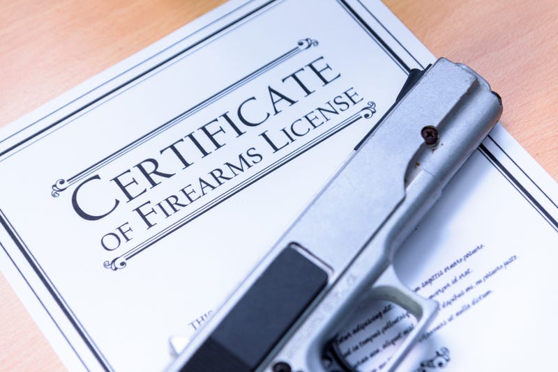 Firearms License Certificate