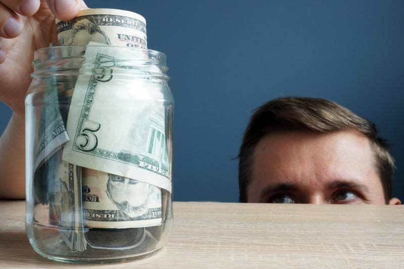 secret money jar