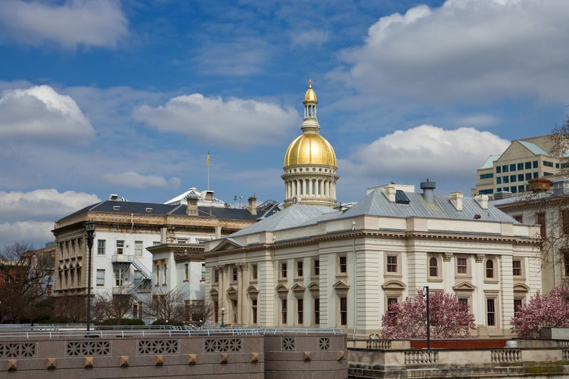 The New Jersey State Capitol.