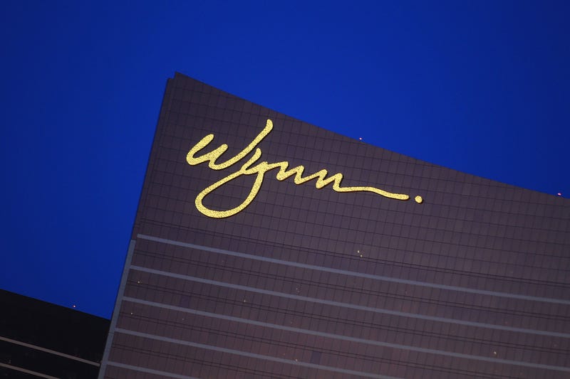 An exterior shot of the Wynn Las Vegas Hotel