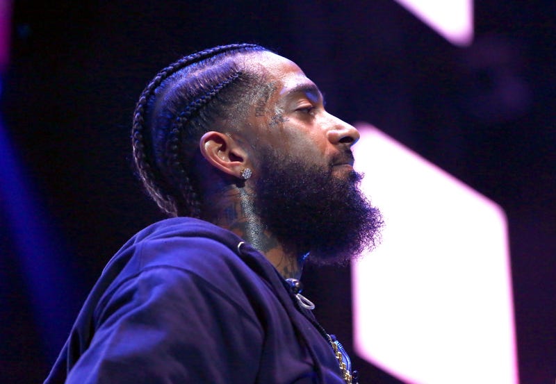 Nipsey Hussle performs onstage at the STAPLES Center Concert Sponsored by SPRITE during the 2018 BET Experience on June 23, 2018 in Los Angeles, California.