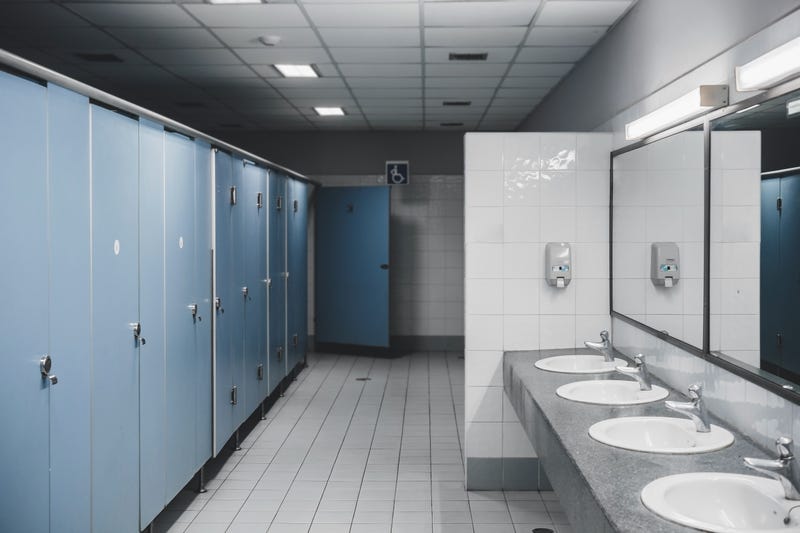 school bathroom