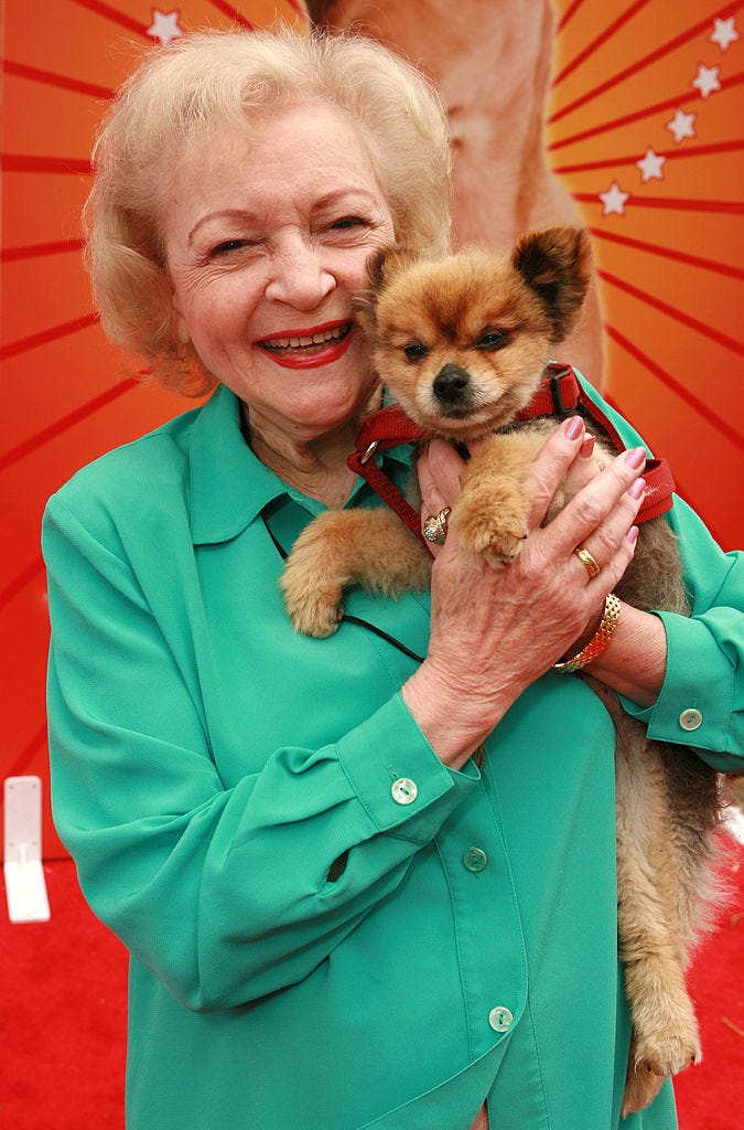 Betty White and Molly