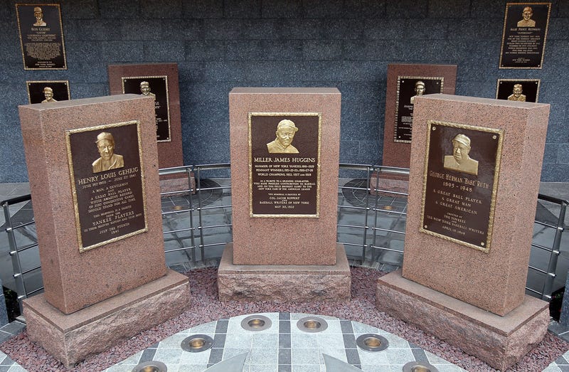 Lou Gehrig, Babe Ruth Plaques