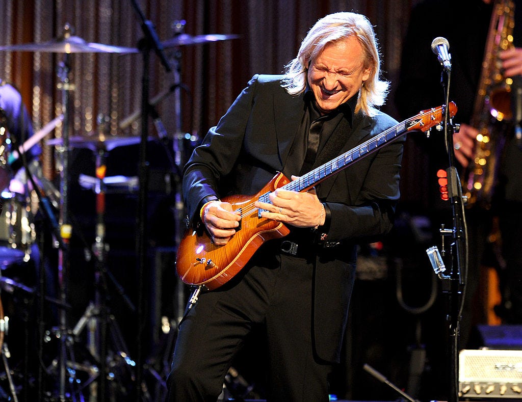 Wichita-native Joe Walsh receives the Governor's Arts Award in Kansas