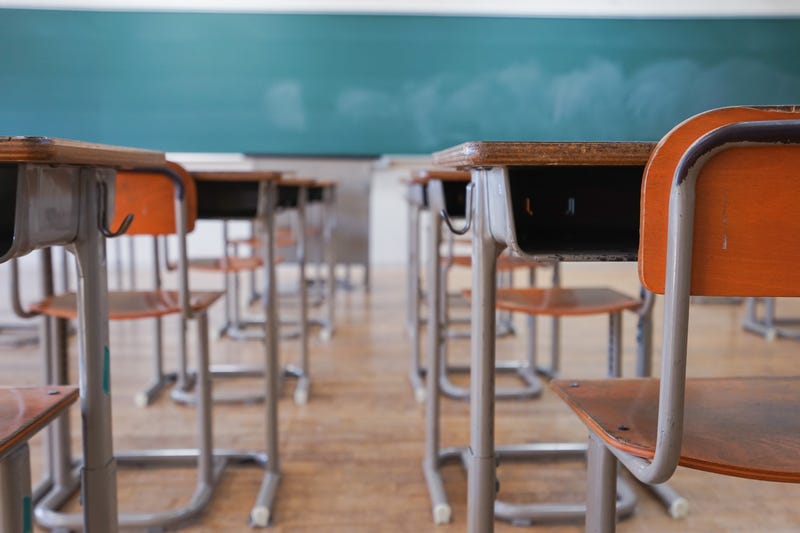 empty classroom