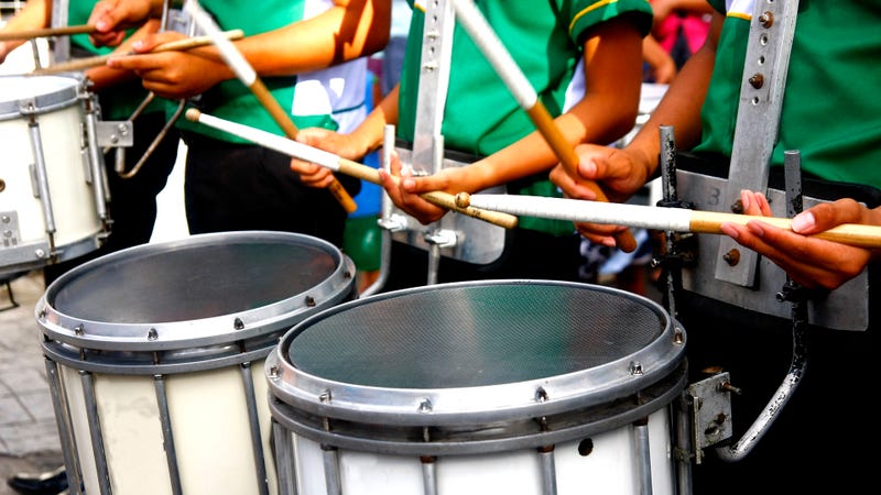 Marching band's drumline