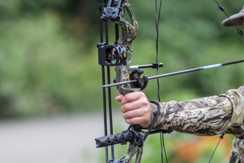 hunting bow and arrow