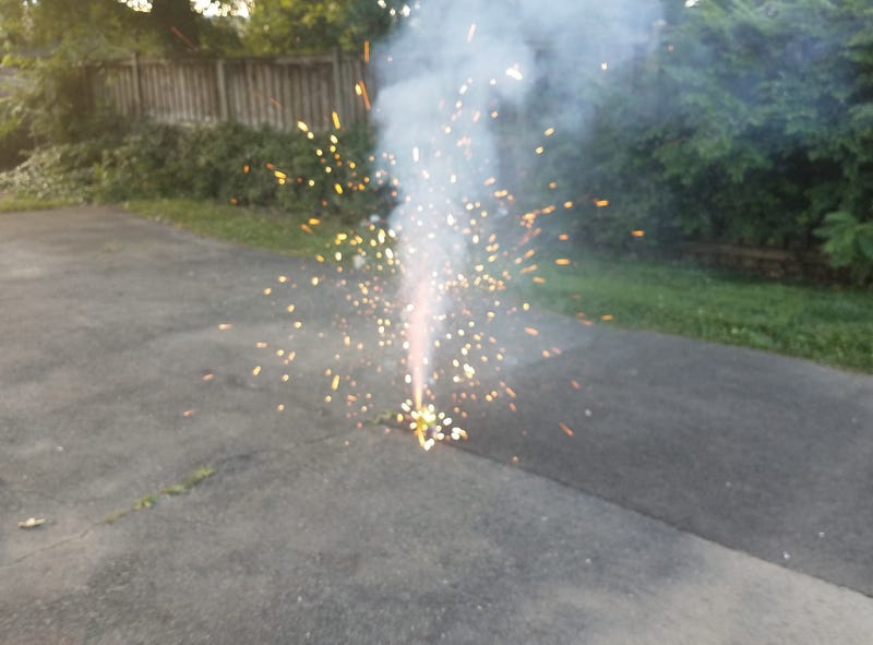 Fireworks, Driveway, Safety