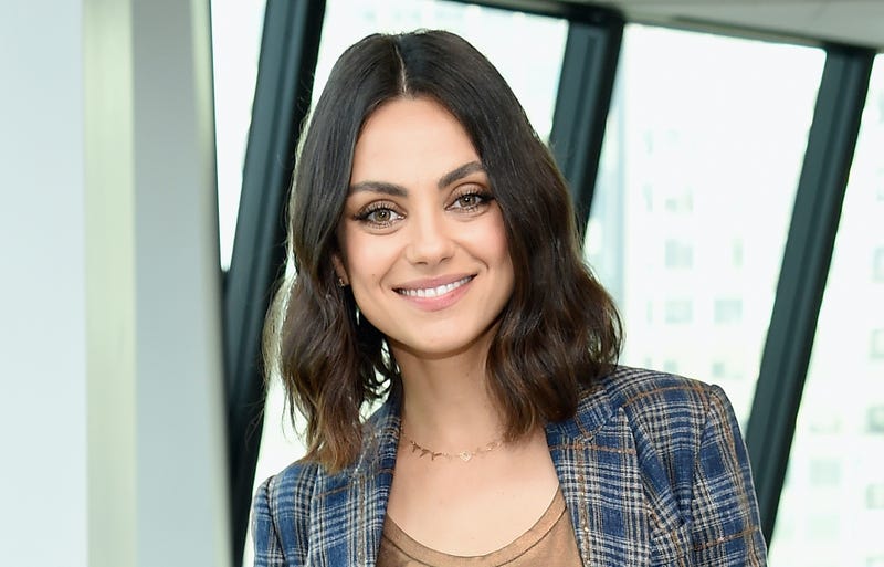Mila Kunis attends The Screening Of "The Spy Who Dumped Me" at Hearst Tower on July 12, 2018 in New York City