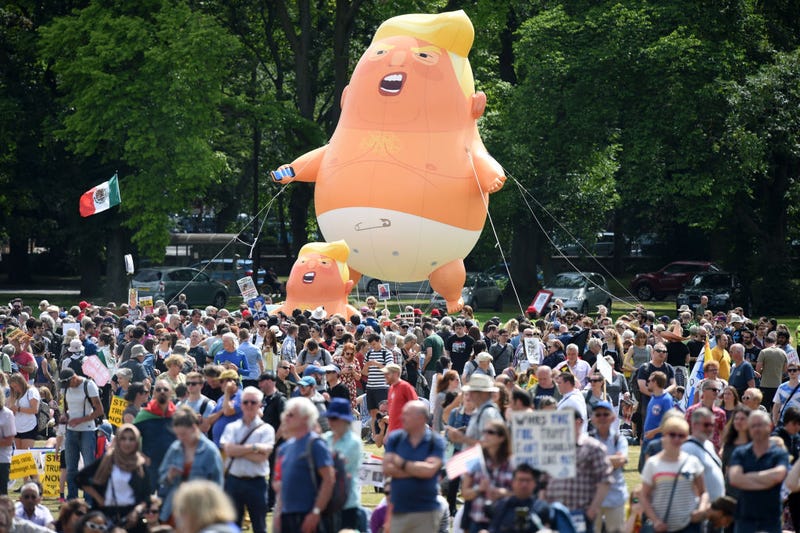 Baby Trump balloon