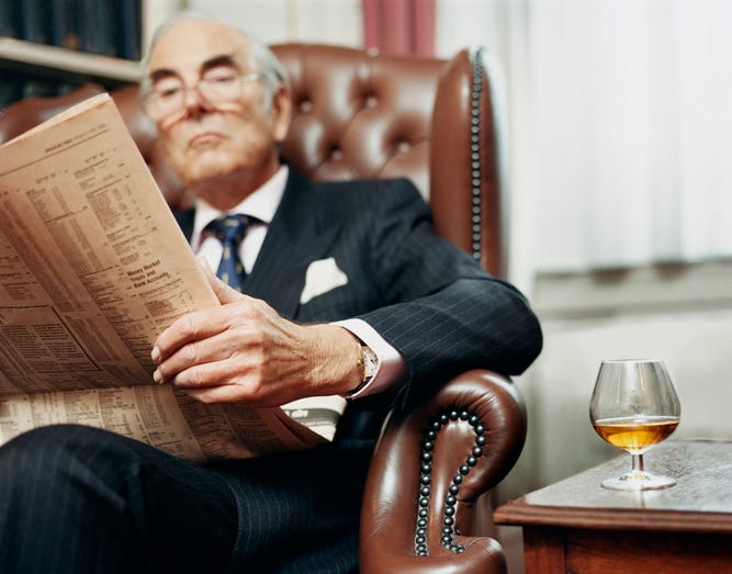 Businessman In Chair
