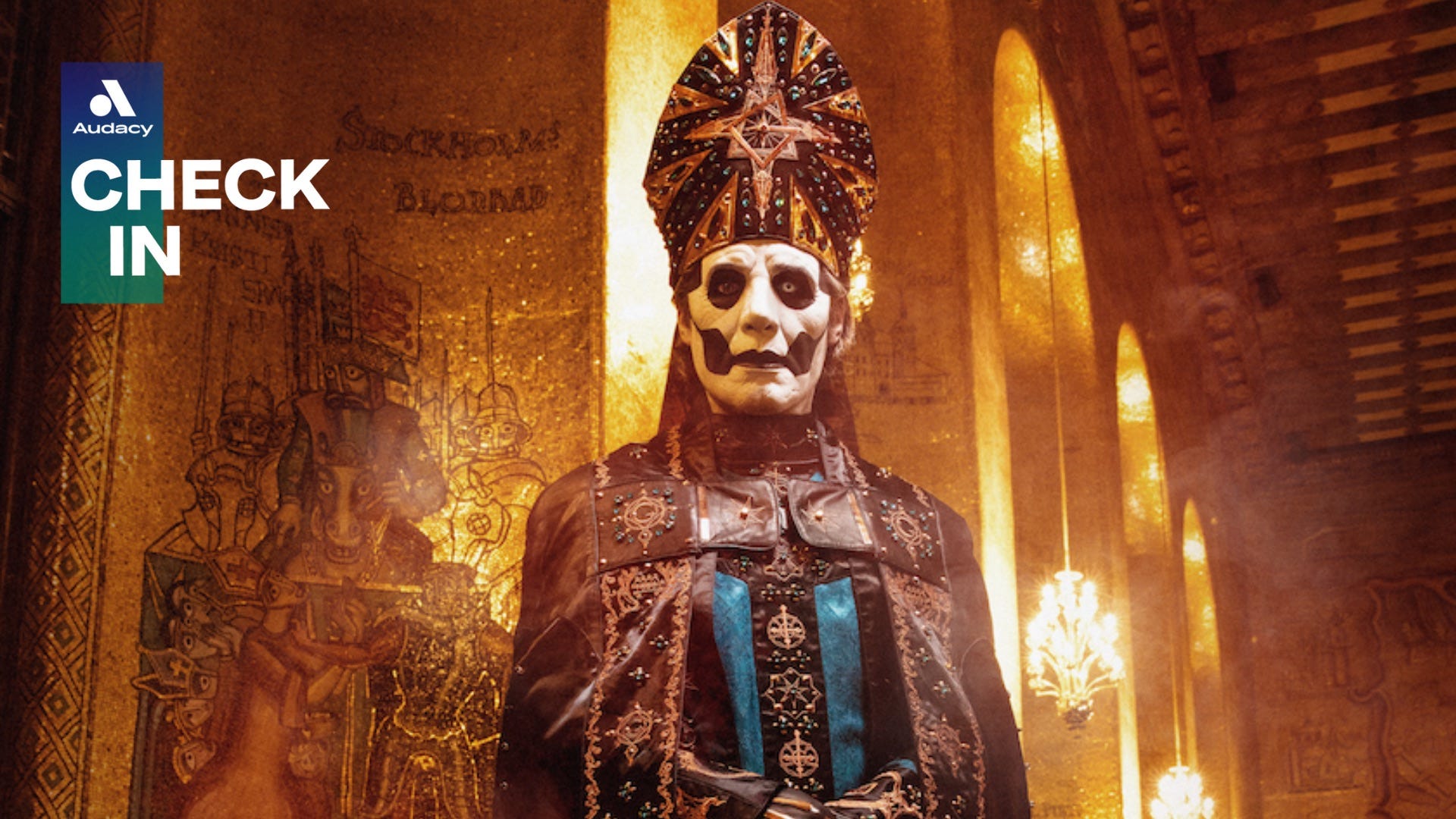 Tobias Forge of Ghost talks new music and more with Audacy's Taryn Daly