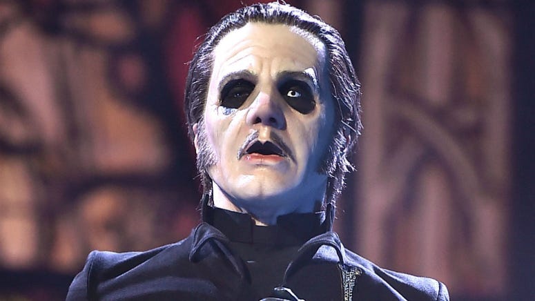 We Now Know What Tobias Forge of Ghost Looks Like