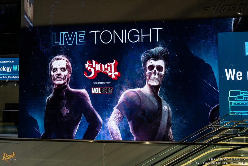 Ghost - Climate Pledge Arena - Seattle 1.27.22