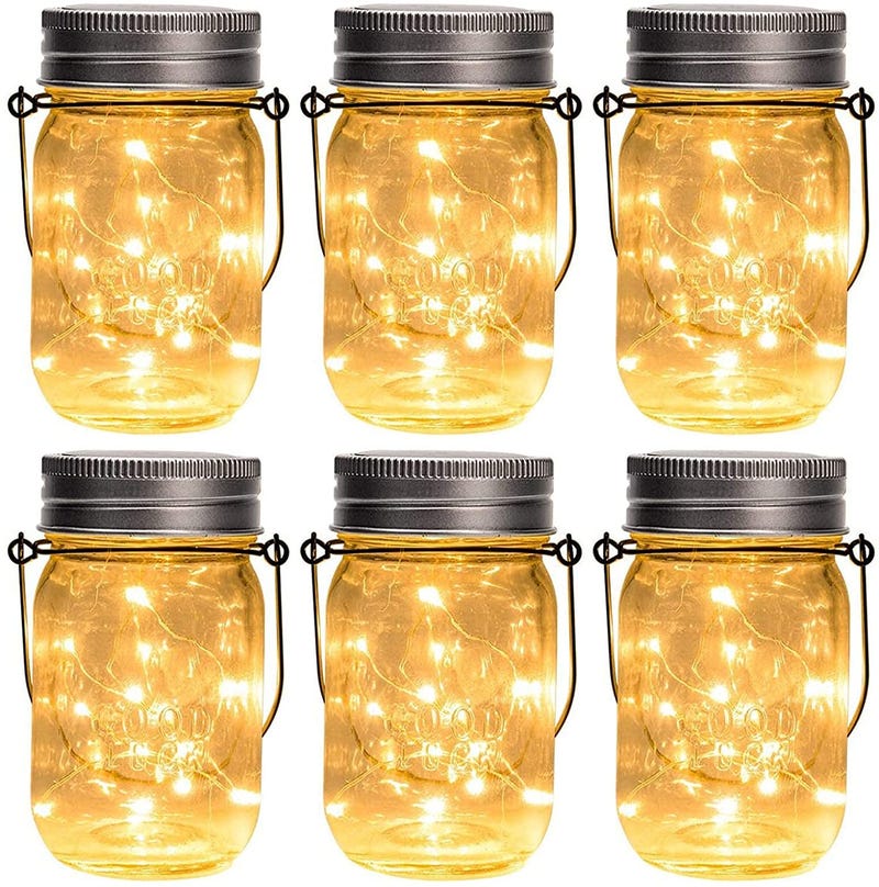 Gigalumi Solar Mason Jar Lights