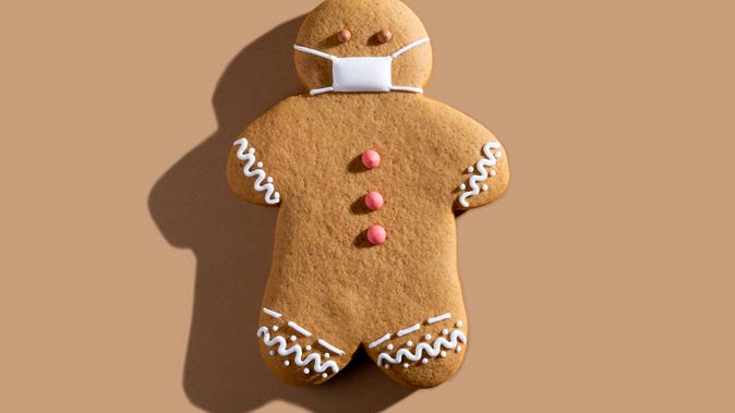 Is it safe to give holiday baked goods during the COVID-19 pandemic?