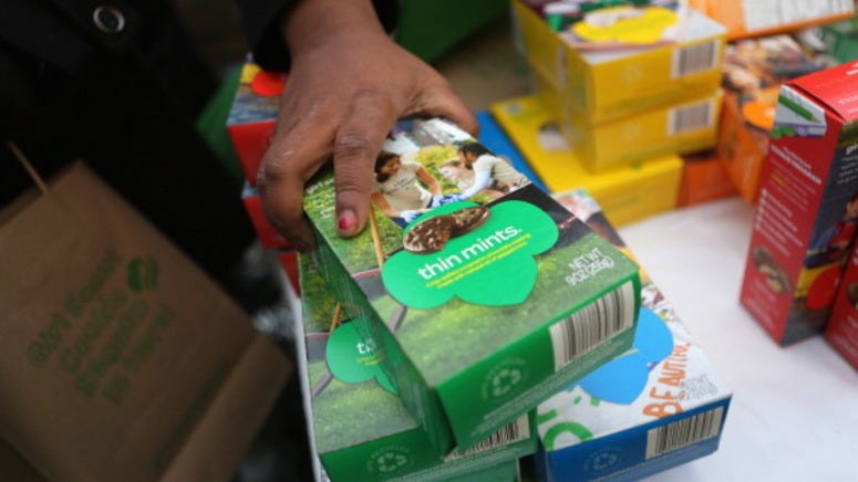 Girl Scout cookie season has started and delivery is now available